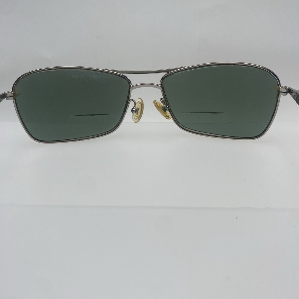 Anne Klein Sunglasses Women FRAME ONLY AK4124 58-16-130 Silver Brown 691 - Picture 9 of 16